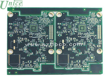 Impedance immersion gold eight-layer board