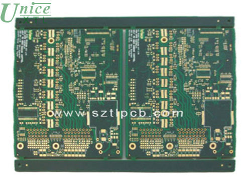 Impedance immersion gold six-layer board